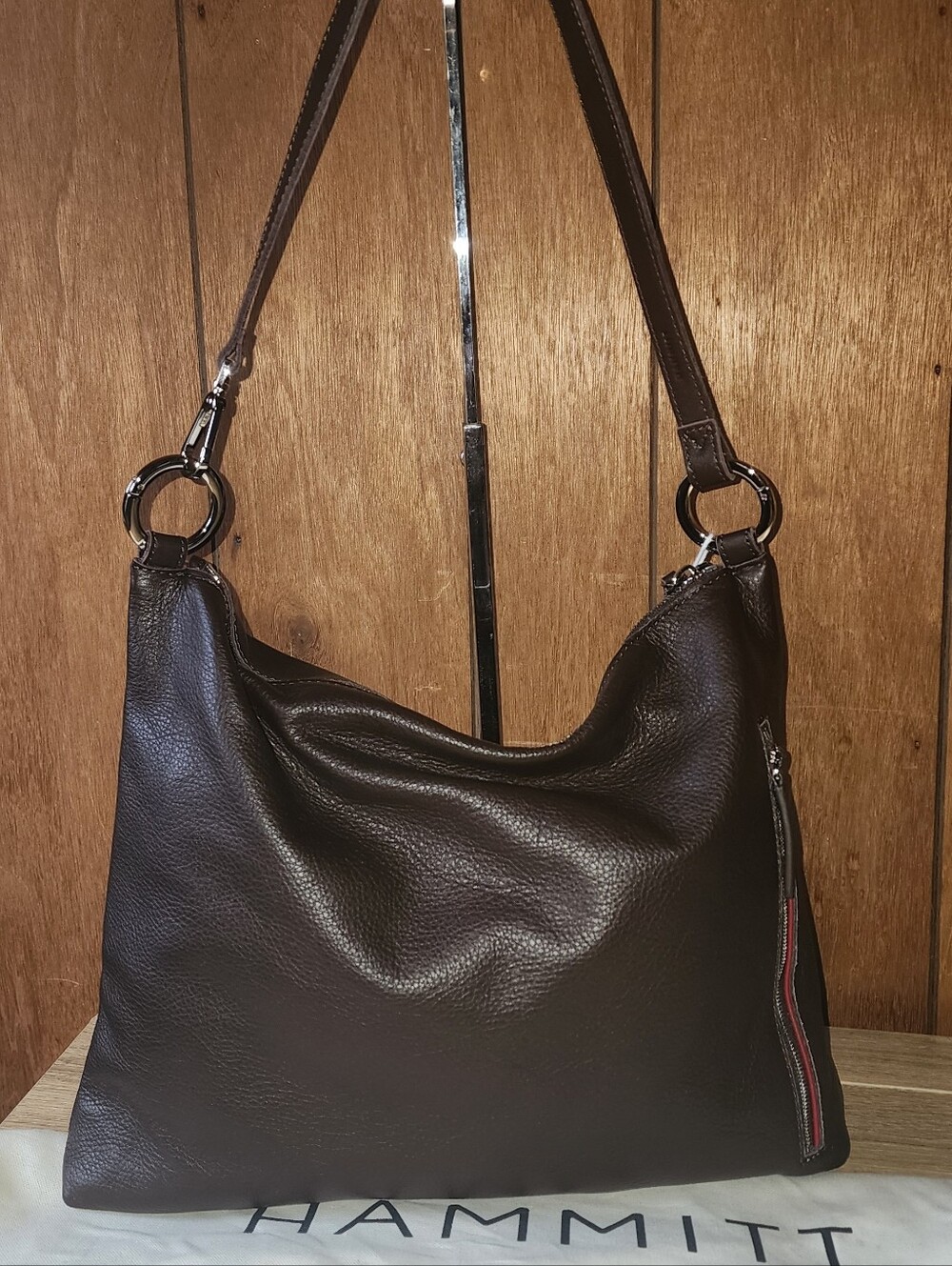 NWT Hammitt Kyle Large Zip Studded Shoulder Bag - Picture 4 of 9
